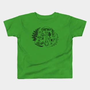 Forest Floor Treasures Kids T-Shirt